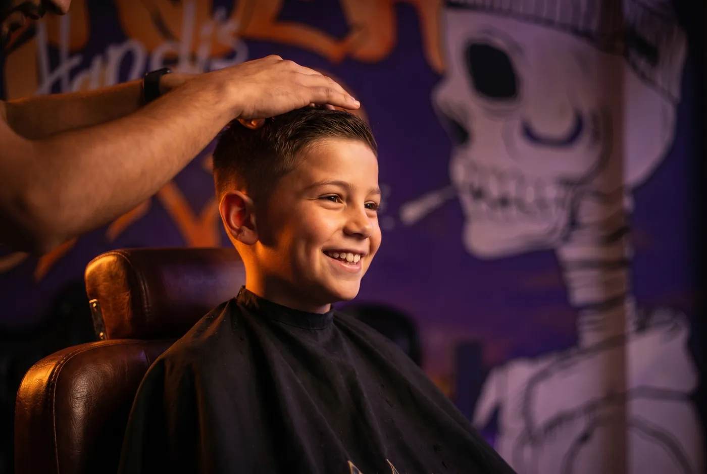 תספורת ילדים ברמת גן — Handi's Barbershop